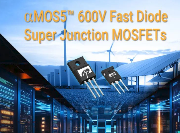 AOS推出aMOS5? 600V FRD超結MOSFET