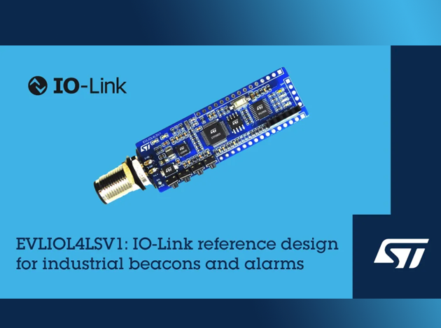 意法半導體IO-Link參考設計：加速工業報