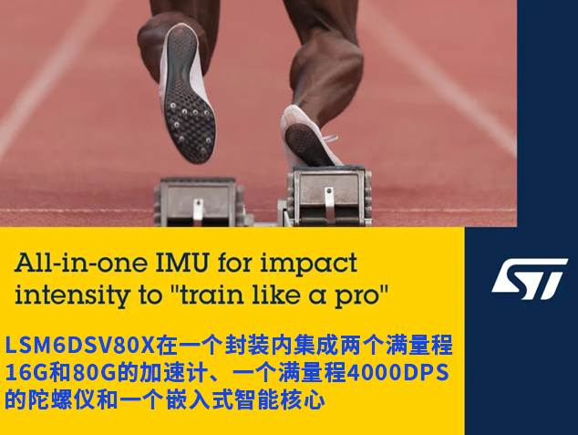 意法半導體LSM6DSV80X：革新運動追蹤與可